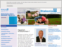 Tablet Screenshot of diakonie-ols.de